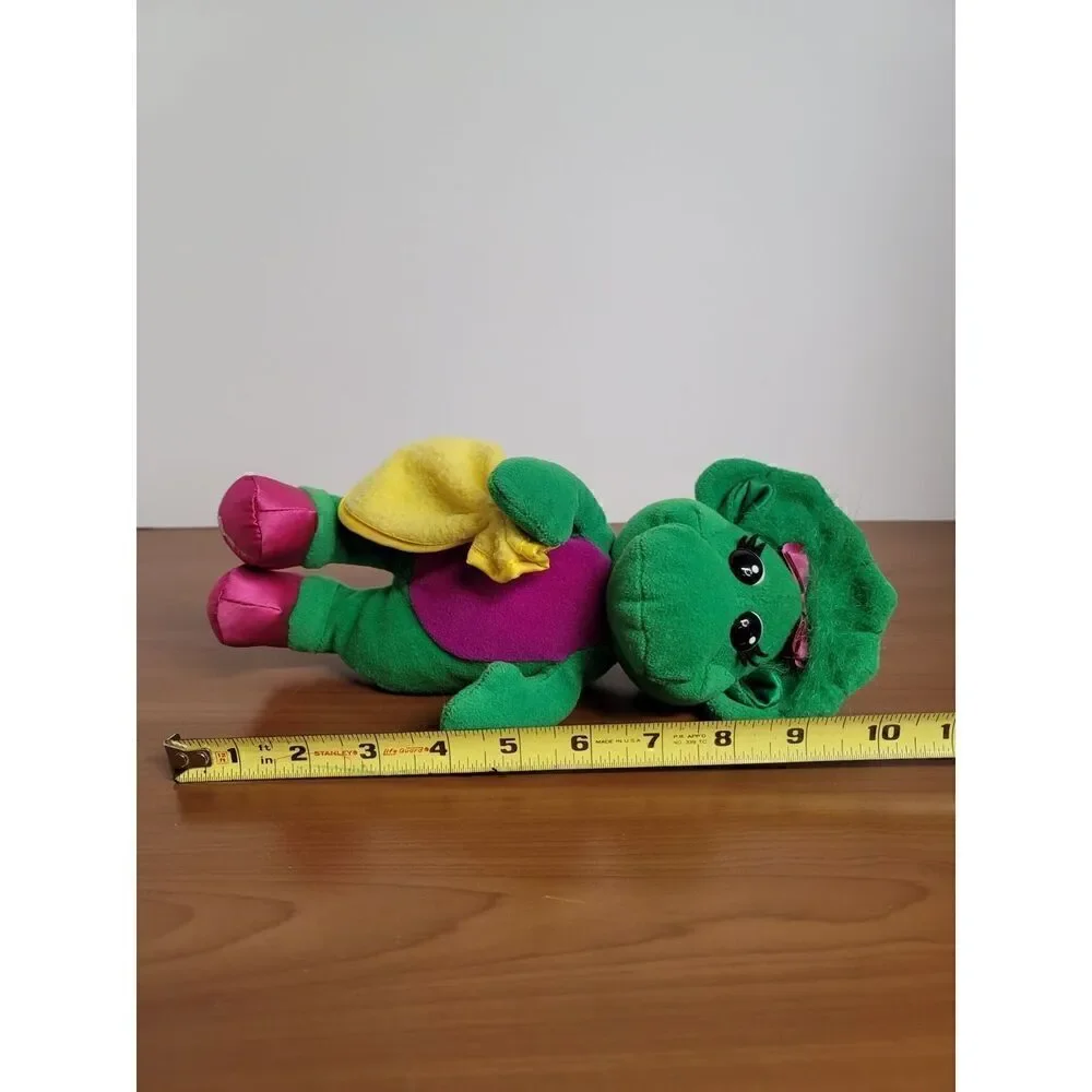 Vintage 1990s Baby Bop Green Plush Barney #A9